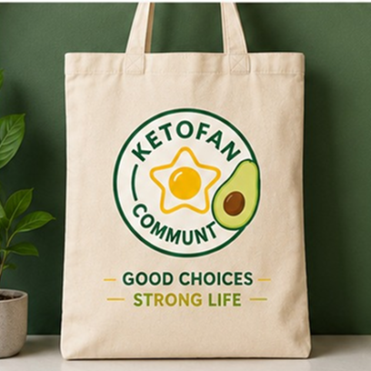 Organic Canvas Tote Bag